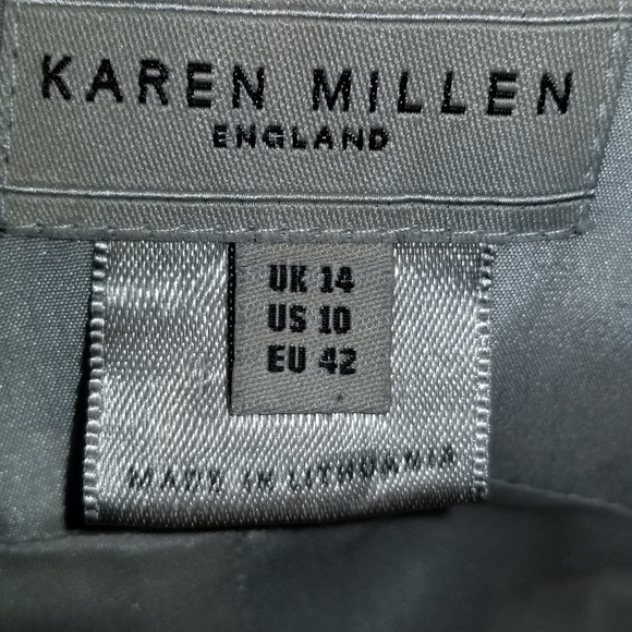 KAREN MILLEN ENGLAND FAB FLORAL DRESS. Size 10 - Picture 5 of 6